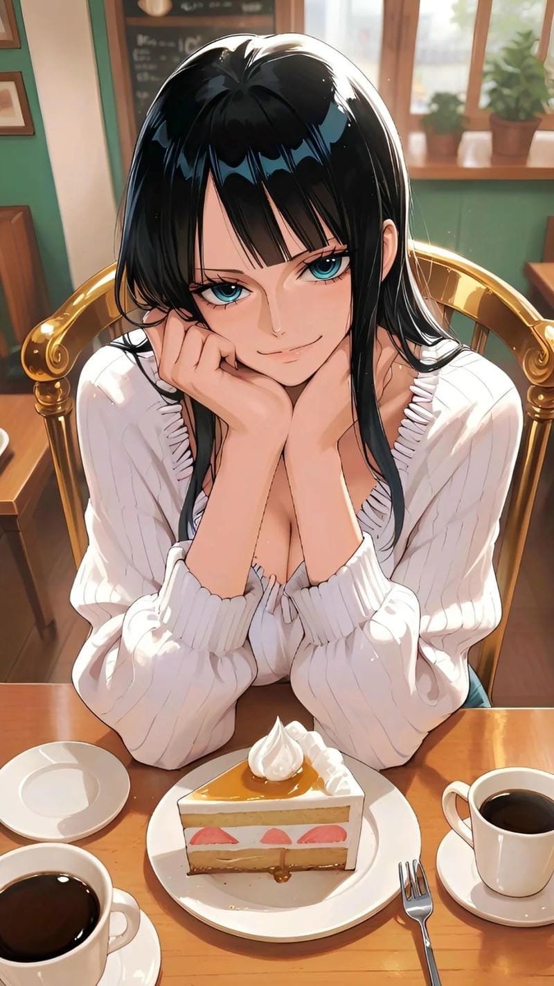 ảnh nico robin sexy phong cách đầy mê hoặc
