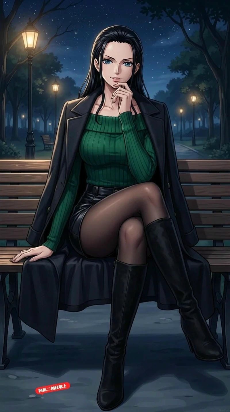 ảnh nico robin sexy vẻ đẹp đầy cuốn hút