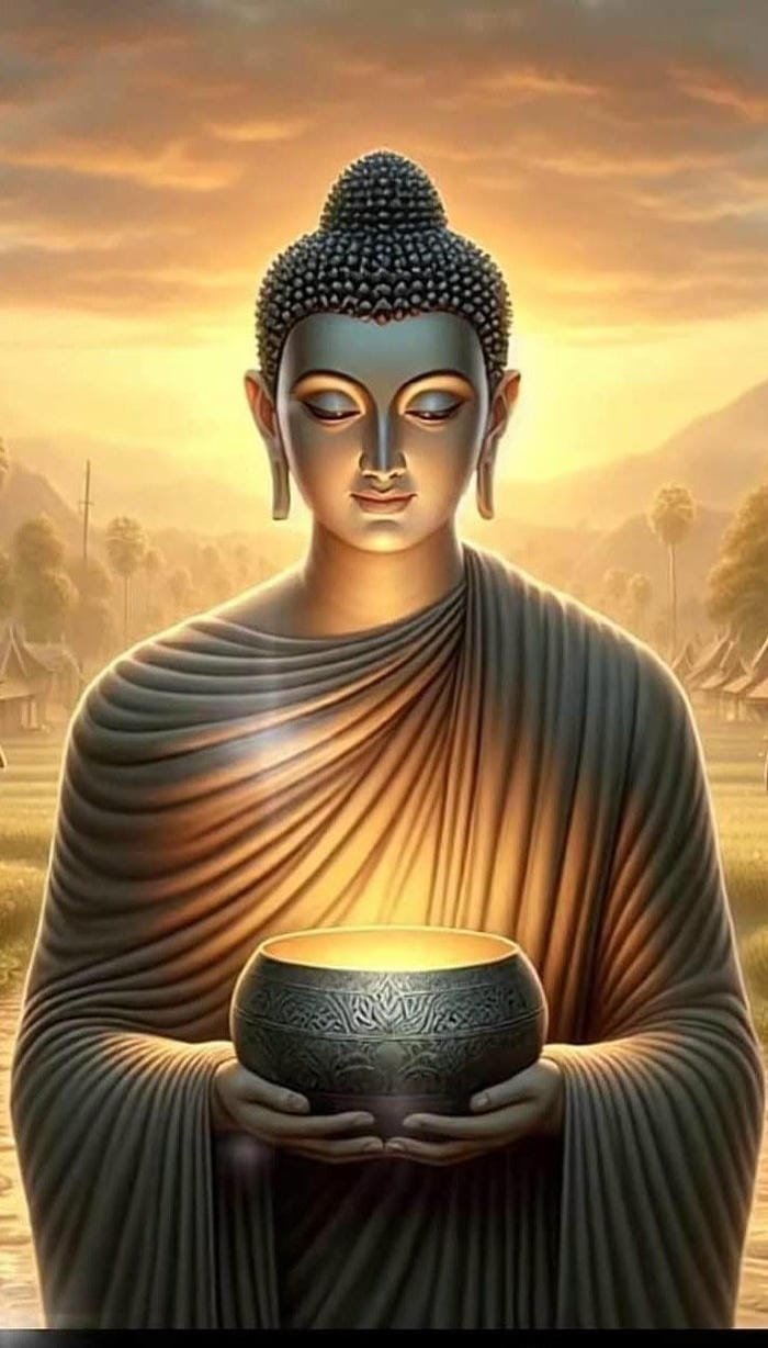ảnh phật từ bi và nhân ái