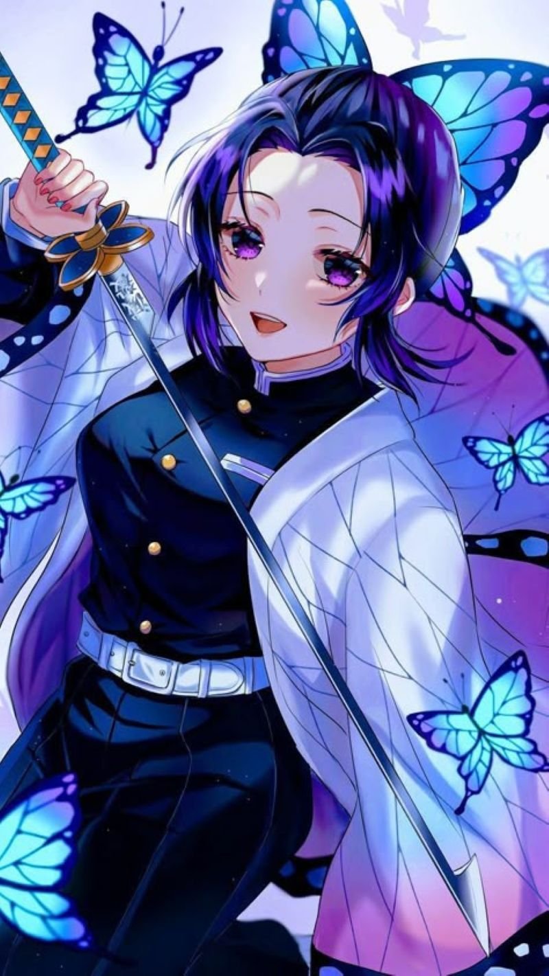 ảnh shinobu sexy anime đẹp không góc chết