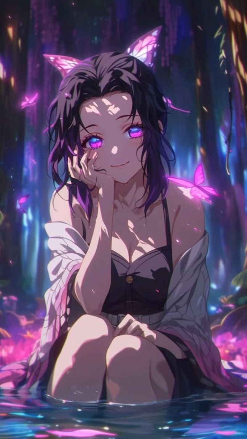 ảnh shinobu sexy đầy khí chất riêng