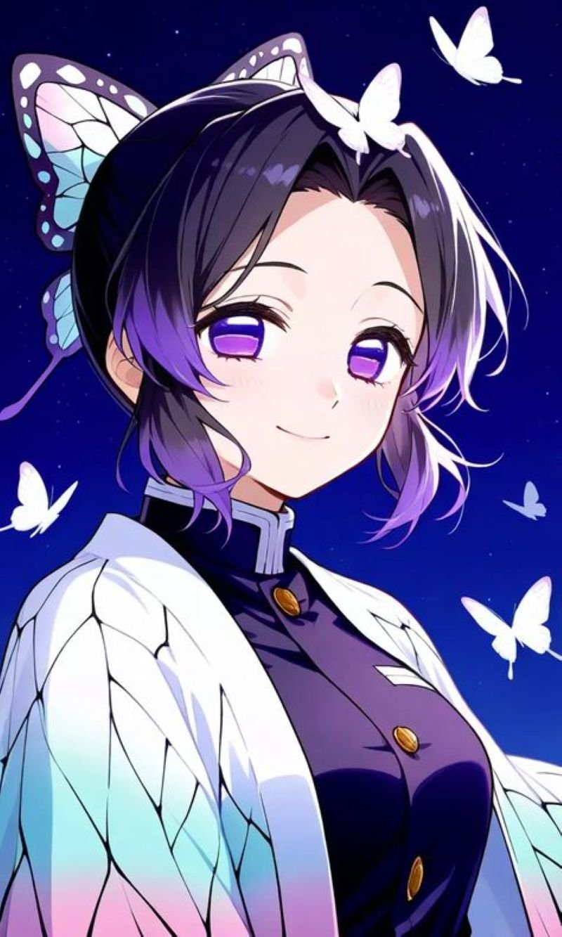 ảnh shinobu sexy phong cách anime cuốn hút