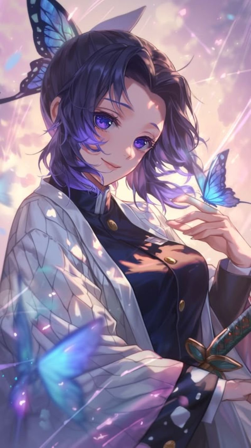 ảnh shinobu sexy thần thái cực đỉnh