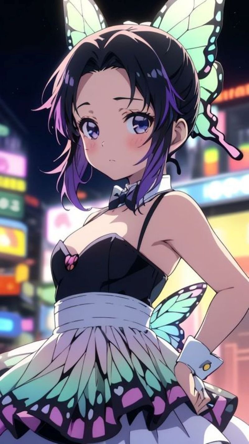 ảnh shinobu sexy vẻ đẹp ngọt ngào
