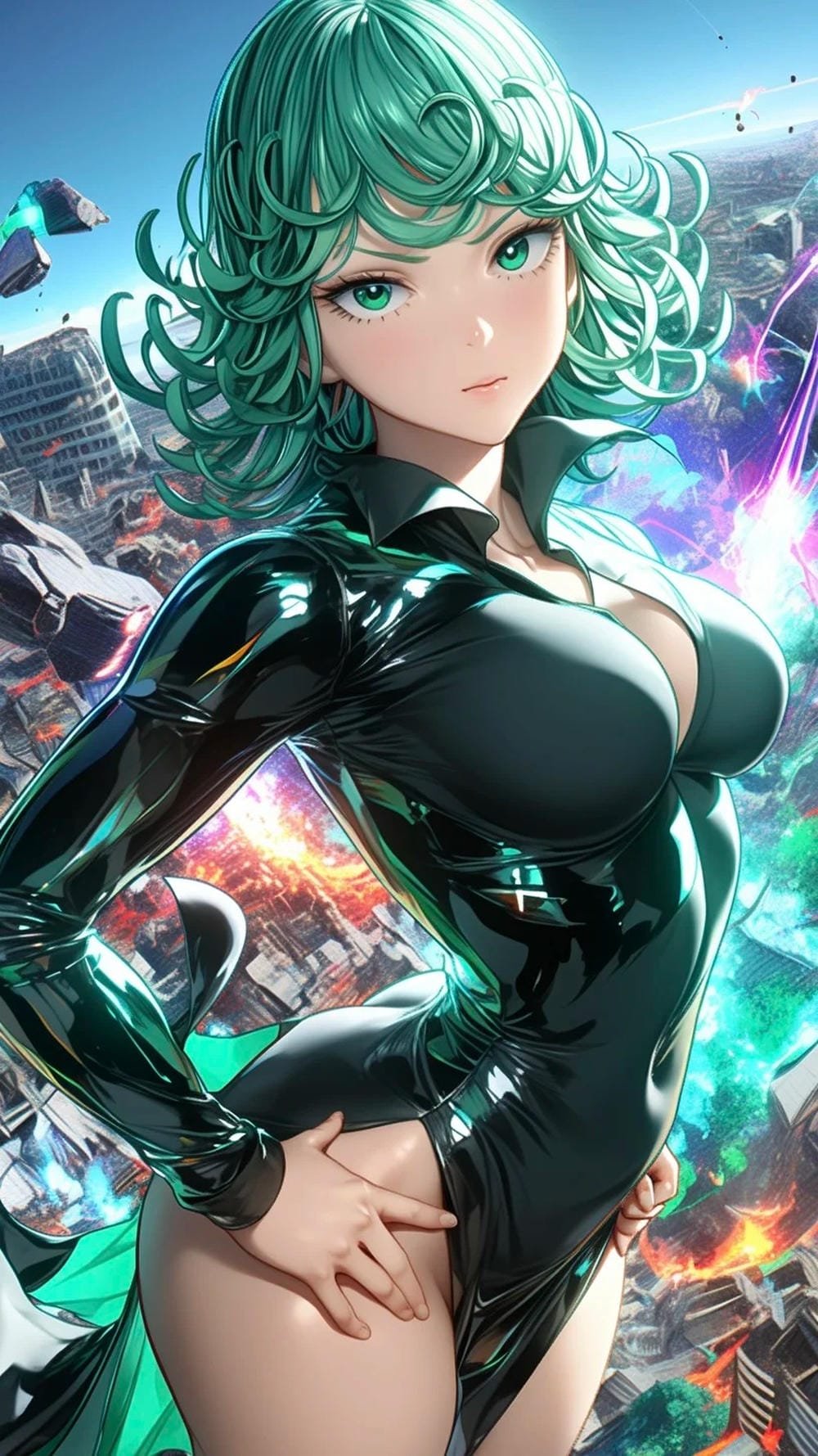 ảnh tatsumaki sexy cực chất lượng cao