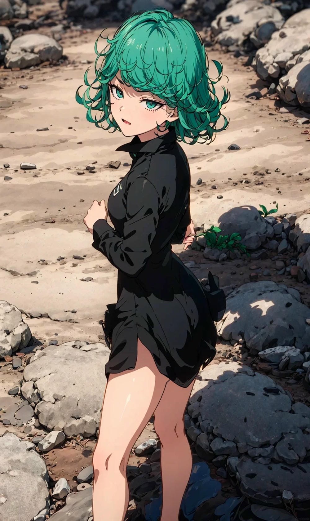 ảnh tatsumaki sexy thần thái đầy mê hoặc