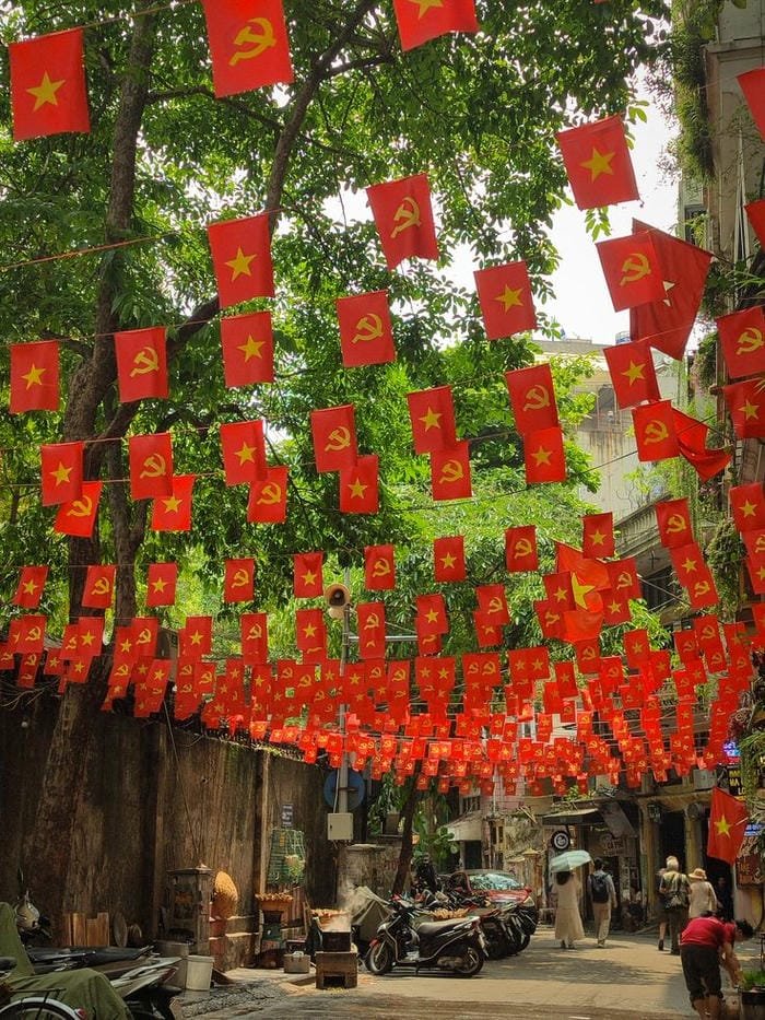 ảnh tết bánh chưng truyền thống việt