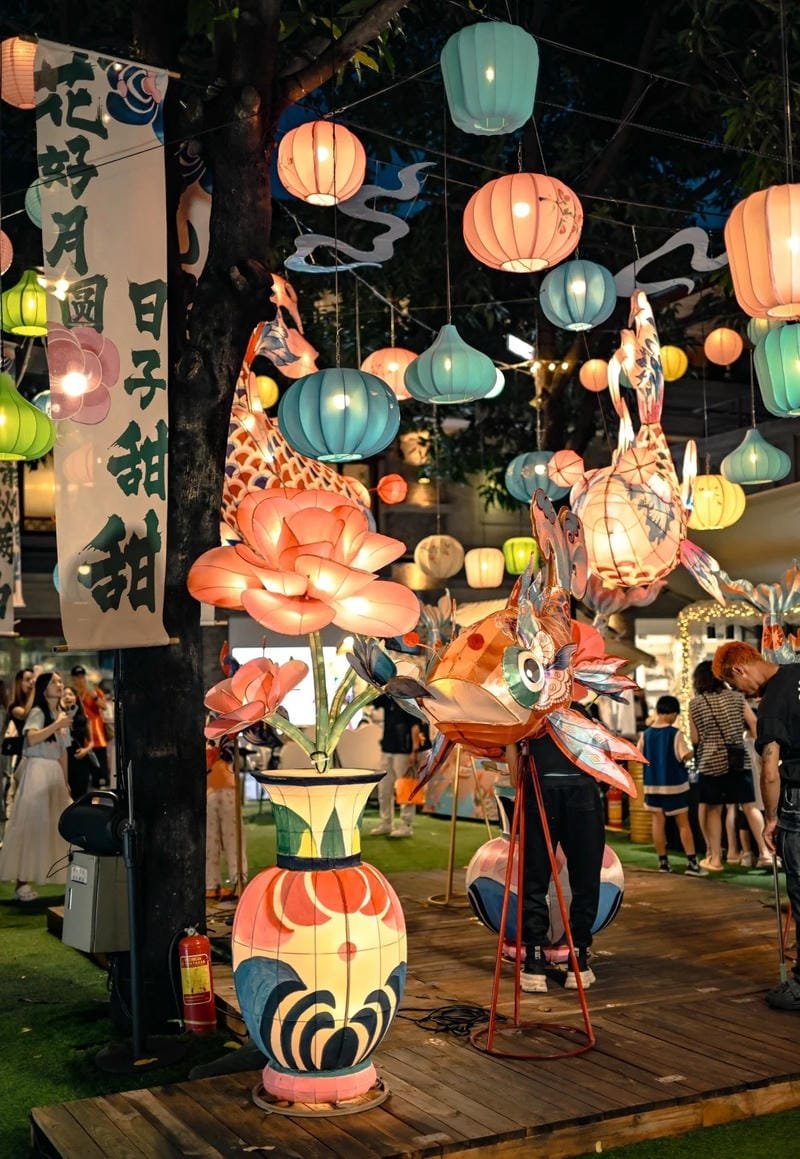ảnh trung thu đêm rằm tháng tám