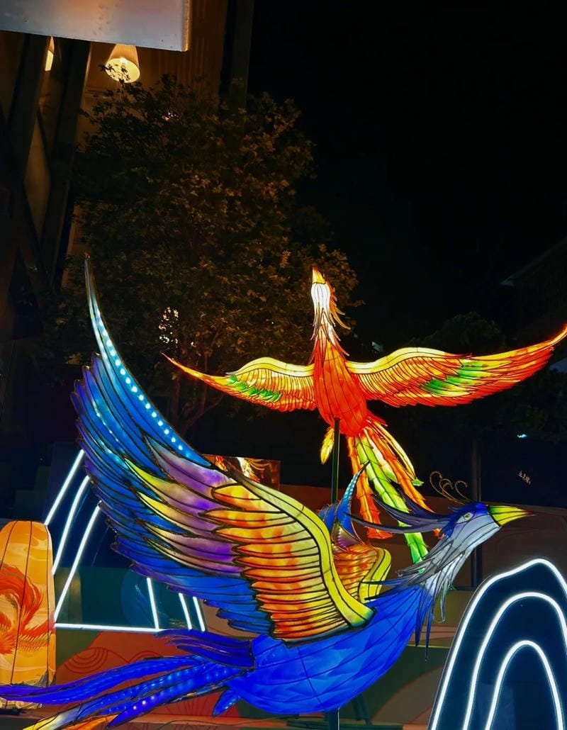 ảnh trung thu phá cỗ đêm rằm