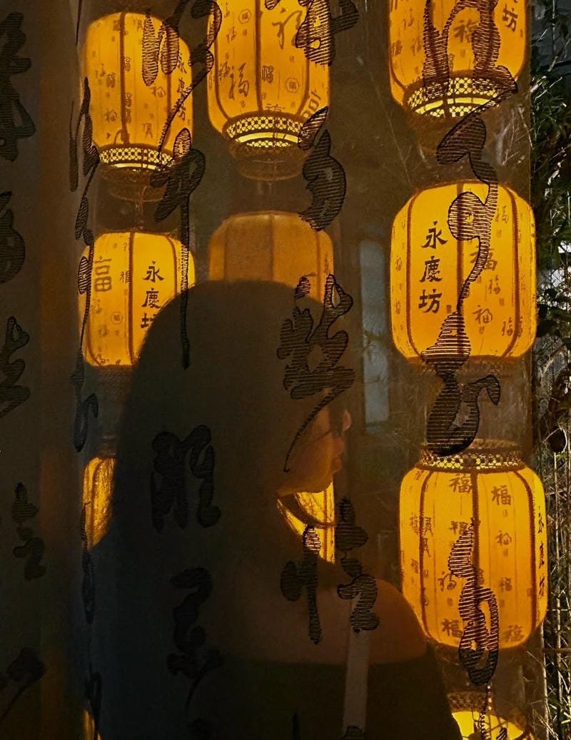 ảnh trung thu phố đêm lung linh