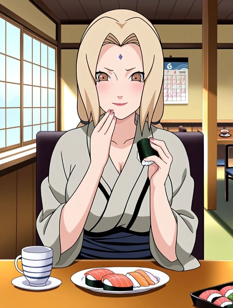 ảnh tsunade sexy anime đẹp không góc chết