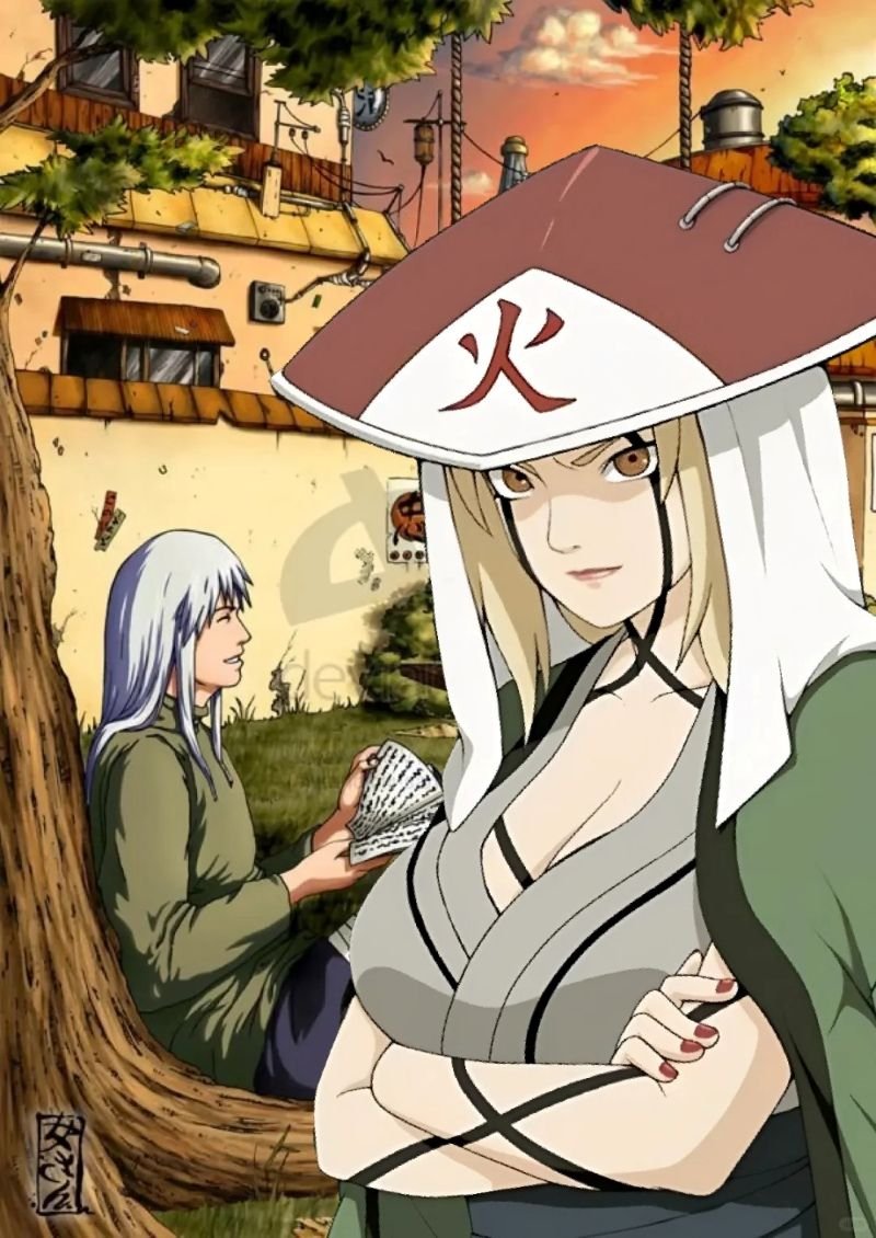 ảnh tsunade sexy nổi bật giữa khung hình