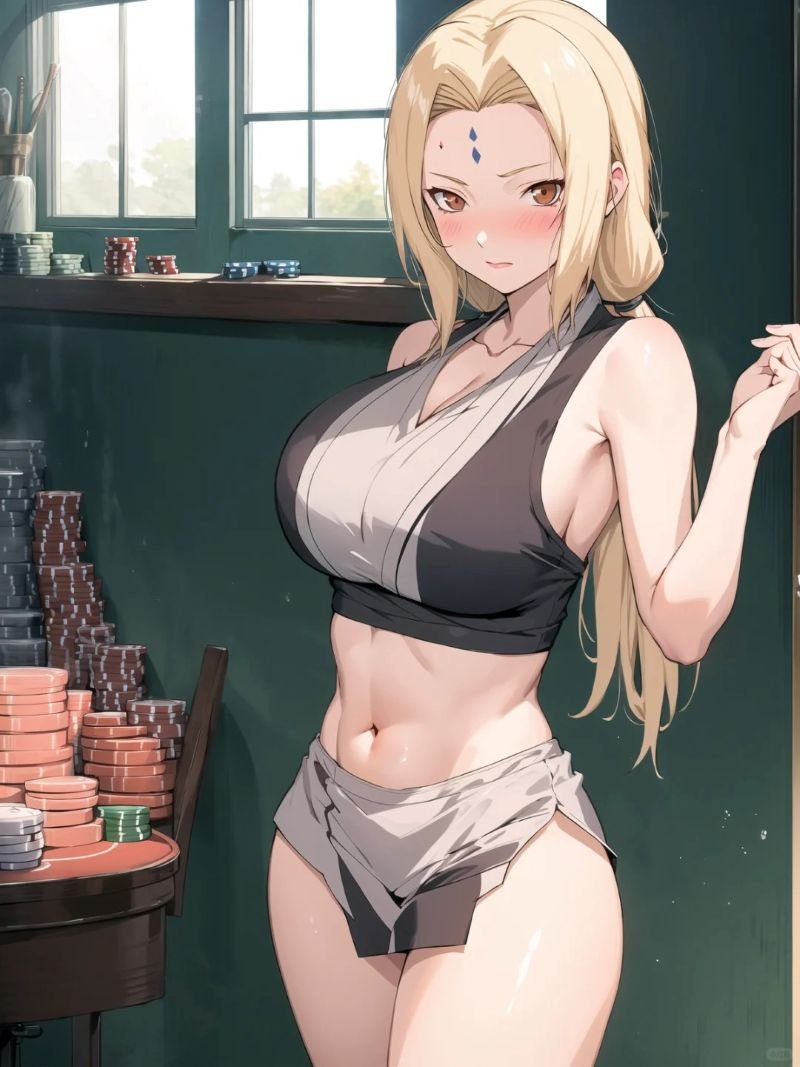 ảnh tsunade sexy phong cách anime đẹp