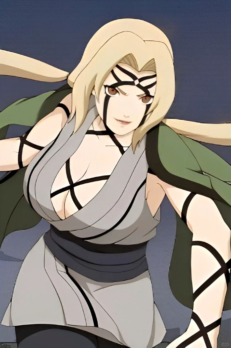 ảnh tsunade sexy phong cách đầy cá tính