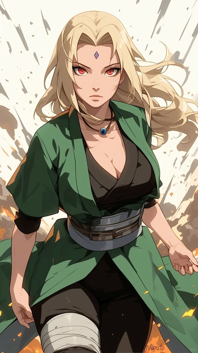 ảnh tsunade sexy phong cách quyến rũ