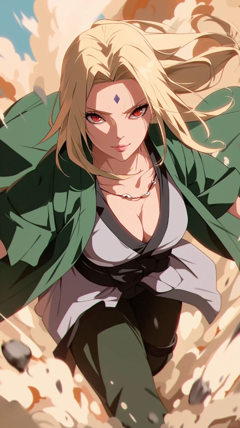 ảnh tsunade sexy tạo hình cực chất