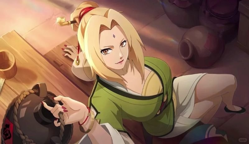 ảnh tsunade sexy vẻ đẹp nổi bật nhất