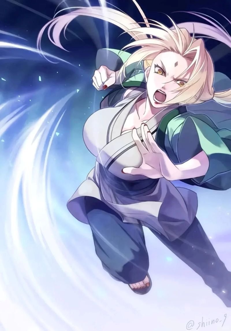 ảnh tsunade sexy visual anime nổi bật
