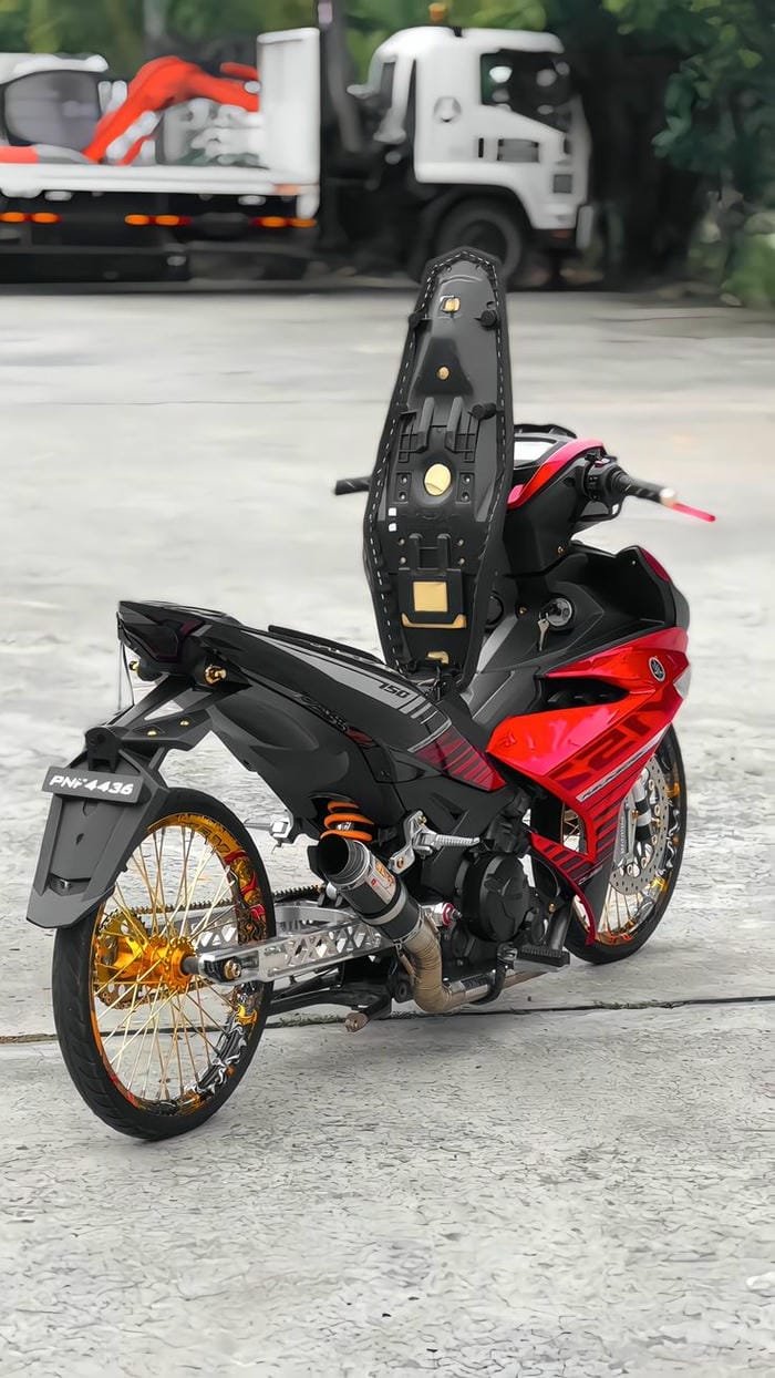 ảnh xe độ phong cách biker