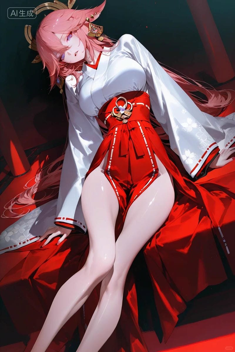 ảnh yae miko sexy đẹp không góc chết