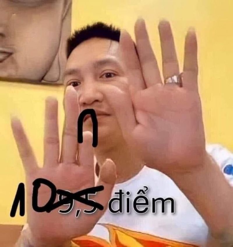 meme 10 điểm gây bão mạng xã hội