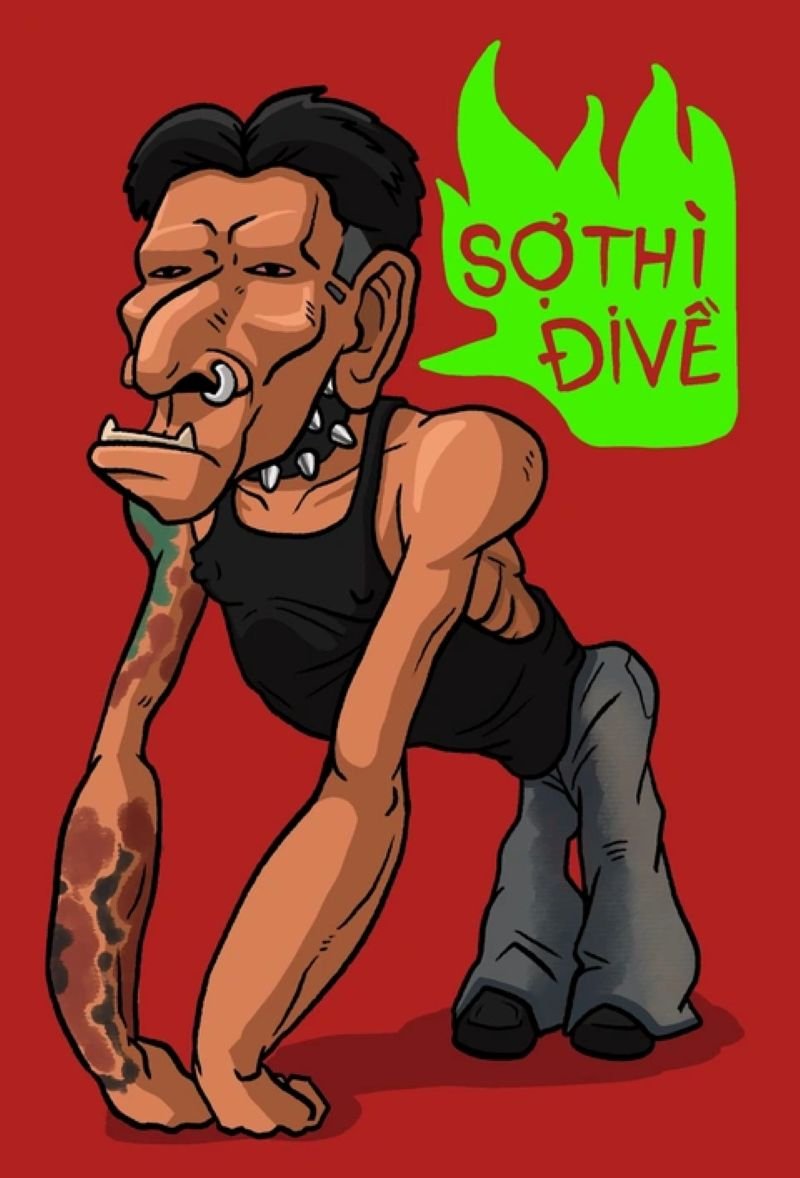 meme ai sợ thì đi về chất chơi