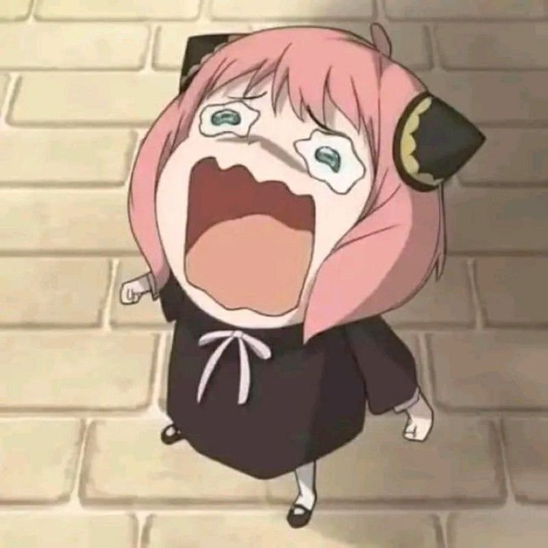 meme anya với loạt biểu cảm lầy
