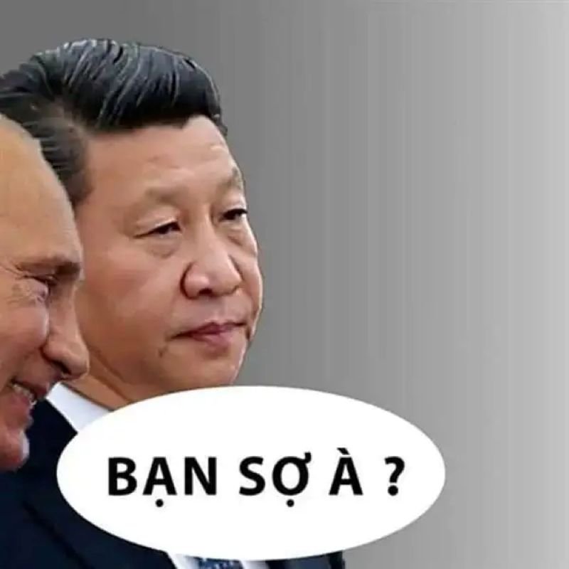 meme bạn sợ à biểu cảm bá đạo