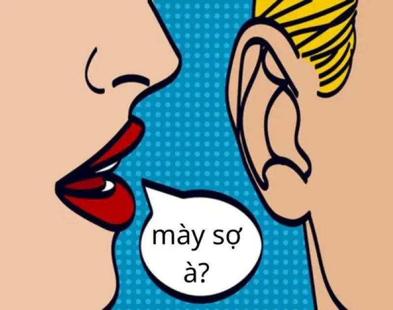 meme bạn sợ à biểu cảm bất lực