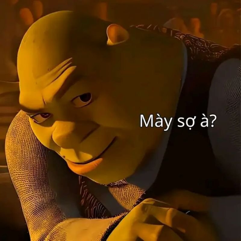 meme bạn sợ à màn đối đáp cực chất