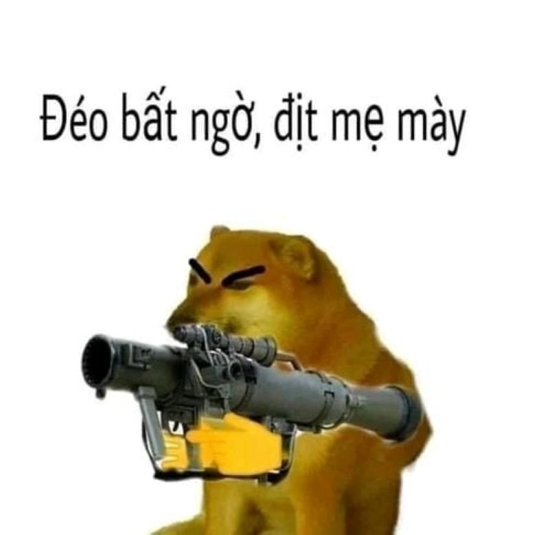 meme bắn súng phong cách cực lầy