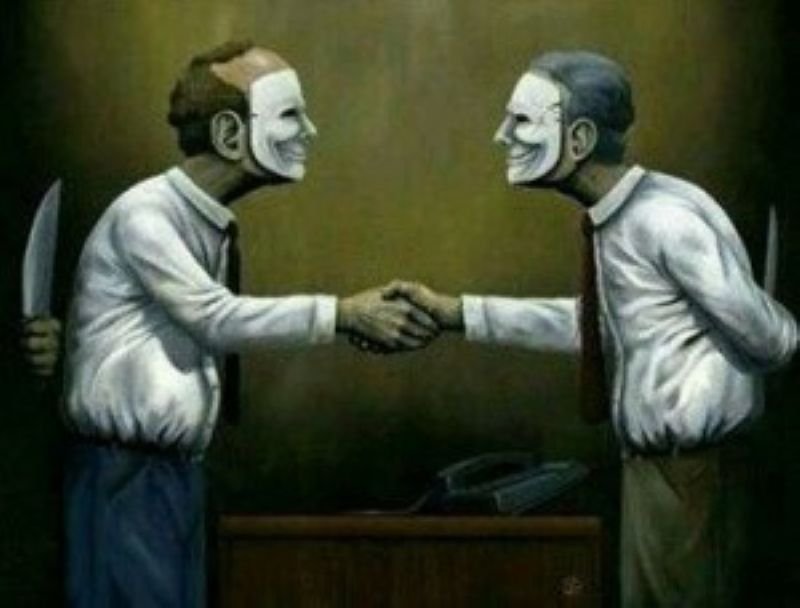 meme bắt tay viral được chia sẻ rộng rãi