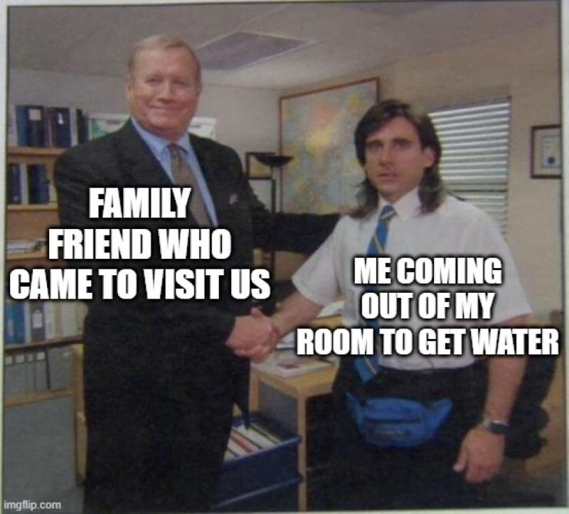 meme bắt tay vui vẻ giữa hai người