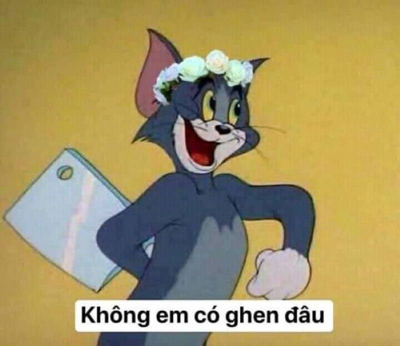 meme cầm dao tạo dáng đầy hài hước