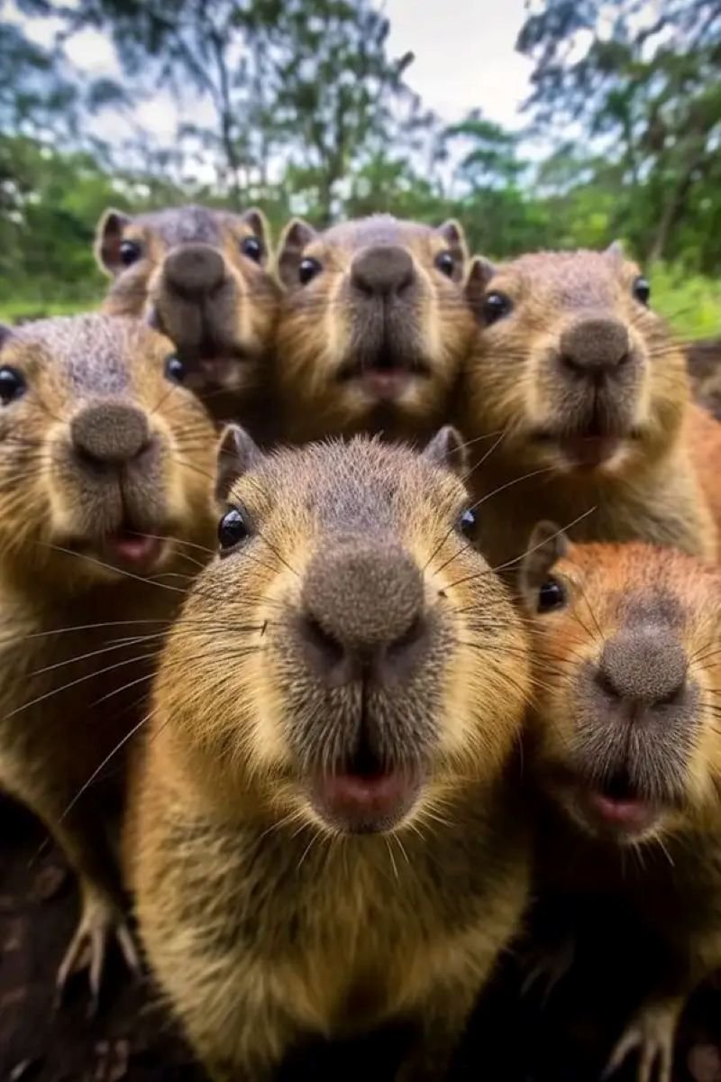 meme capybara hài hước khó đỡ