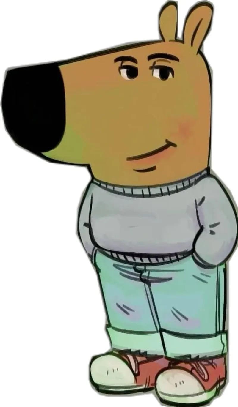 meme chill guy năng lượng bình yên