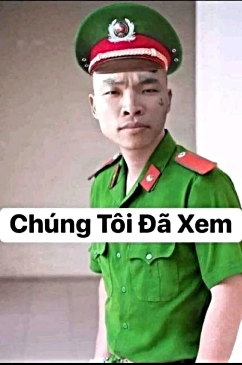 meme công an hài hước đầy sáng tạo
