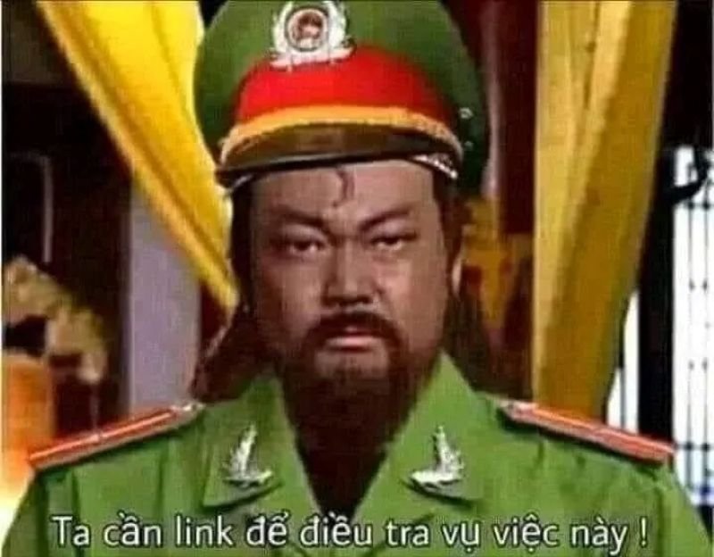 meme công an khiến ai cũng cười