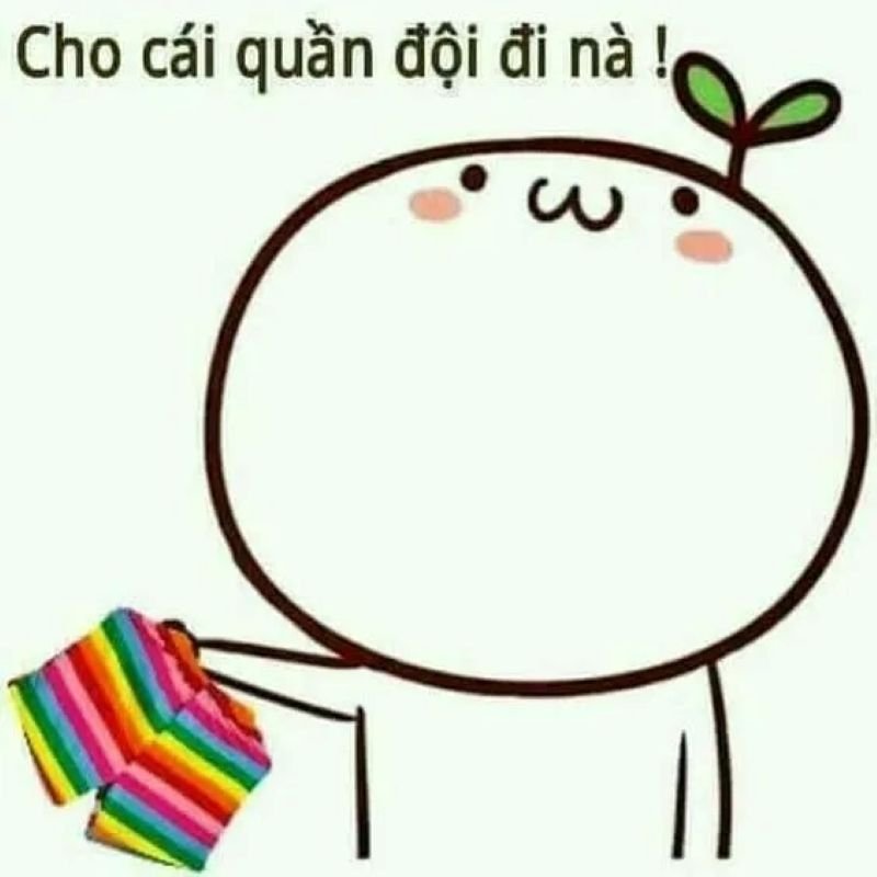 meme đội quần bắt trend cực nhanh