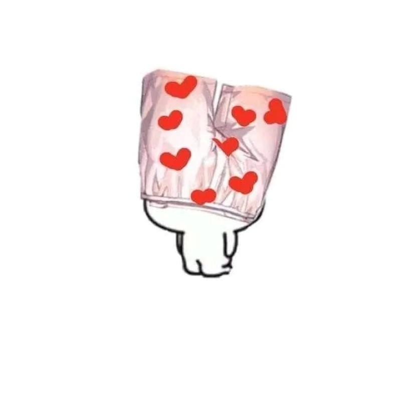 meme đội quần siêu đáng yêu và lầy