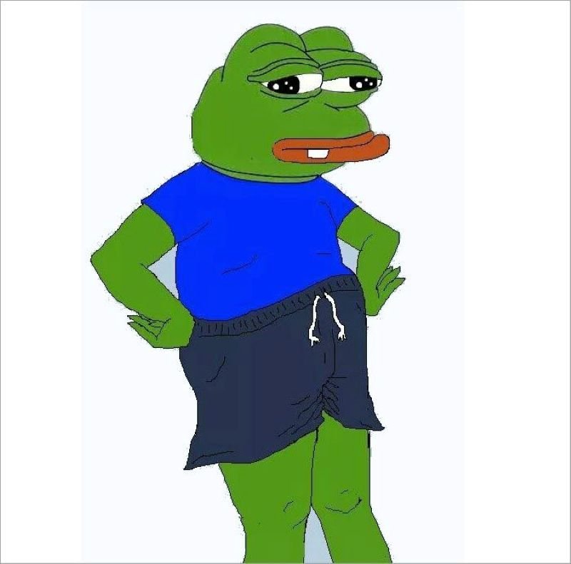 meme ếch xanh biểu cảm bất lực cực hài