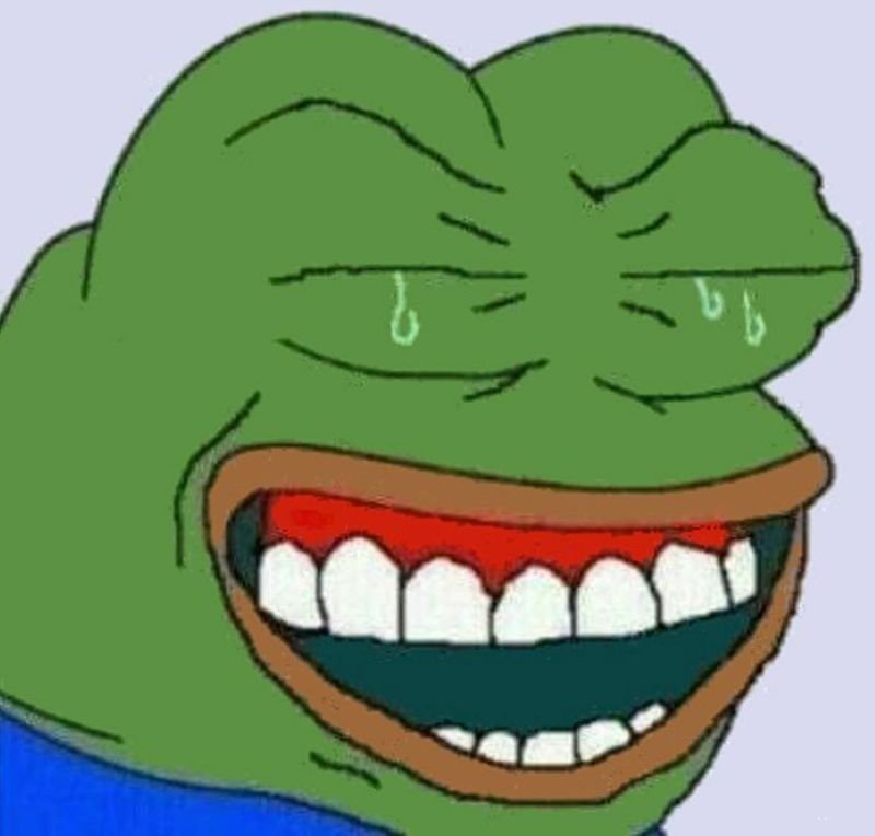 meme ếch xanh cười không ngừng nghỉ