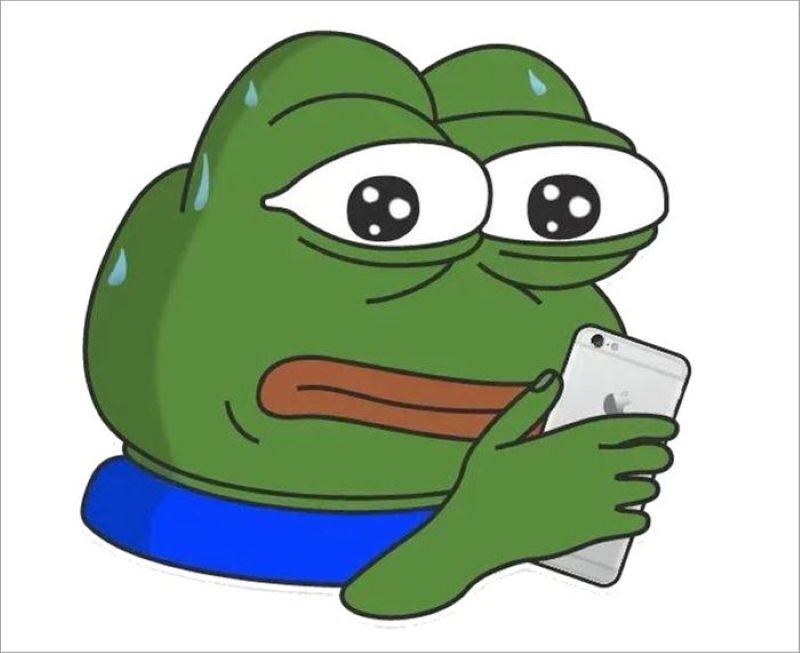 meme ếch xanh khoảnh khắc cười ra nước