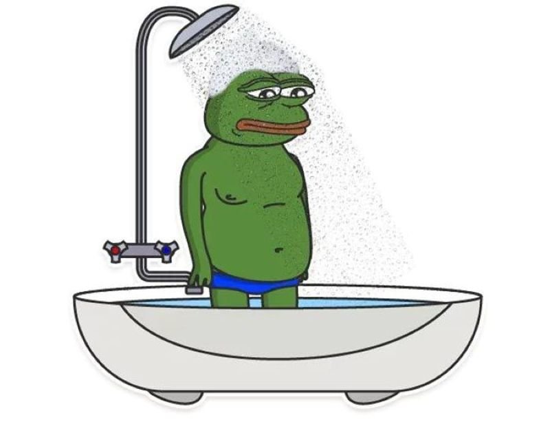 meme ếch xanh với biểu cảm độc đáo