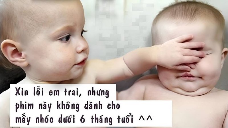 meme em bé với khoảnh khắc bá đạo