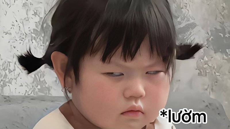 meme em bé với những pha khó đỡ