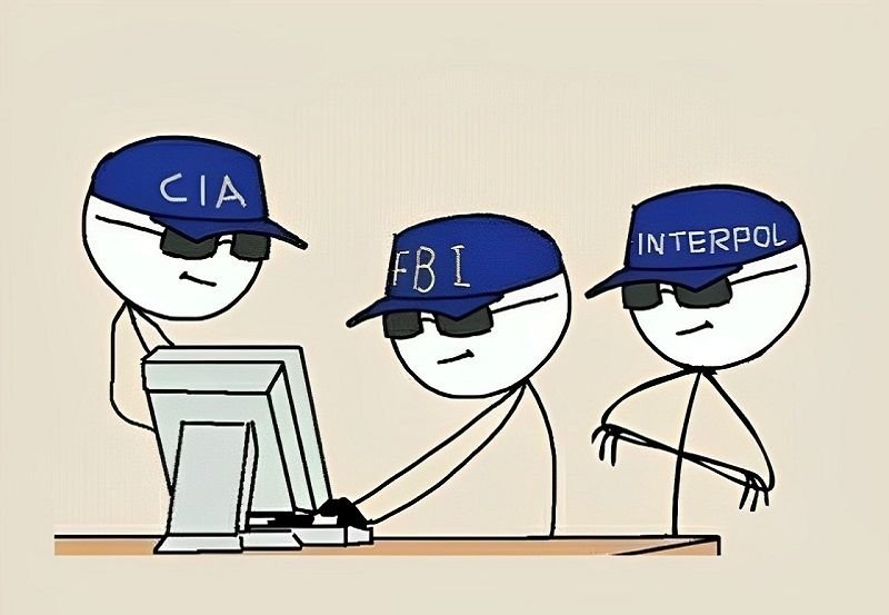 meme fbi bắt gặp khoảnh khắc
