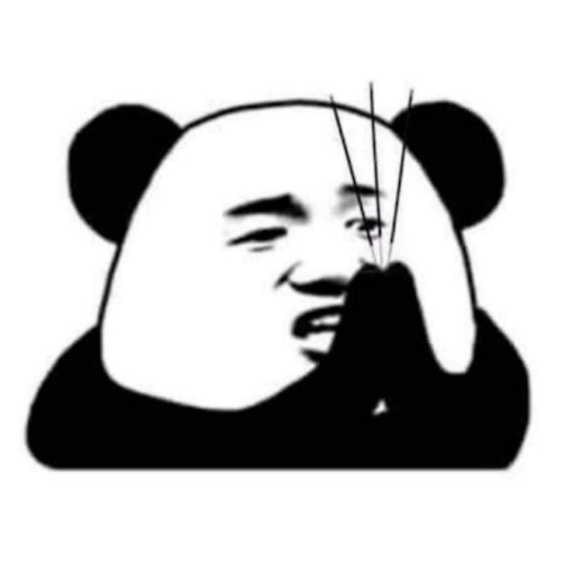 meme gấu trúc hài hước trên mạng