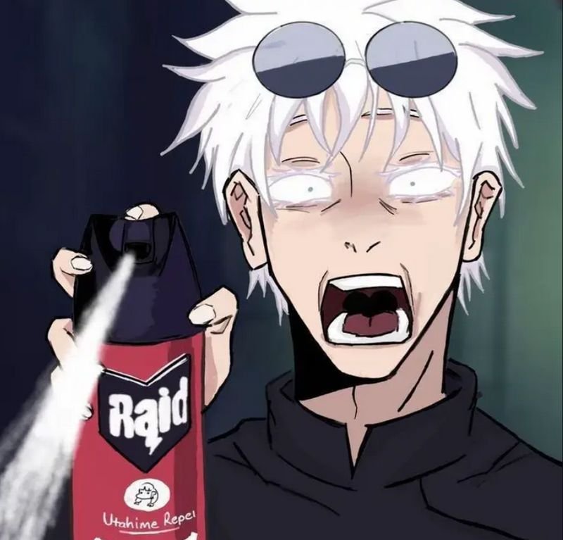 meme gojo lầy lội khó đỡ
