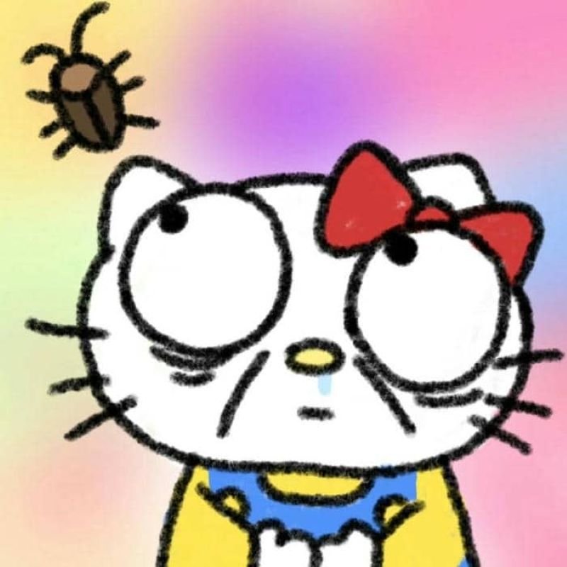 meme hello kitty cute đáng yêu siêu hài hước
